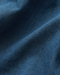 FreshService DENIM PULLOVER SHIRT FADE INDIGO
