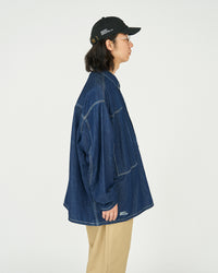 FreshService DENIM PULLOVER SHIRT ONE WASH