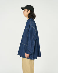 FreshService DENIM PULLOVER SHIRT ONE WASH