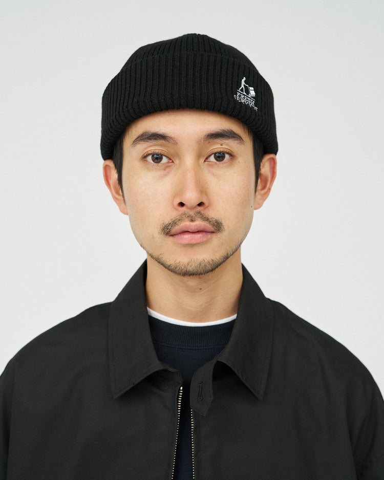 FreshService  THERMAL RIB KNIT WATCH CAP BLACK
