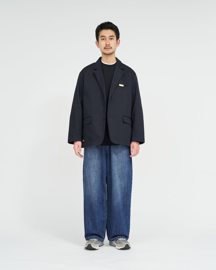 FreshService CORPORATE DENIM EASY PANTS DARK WASH