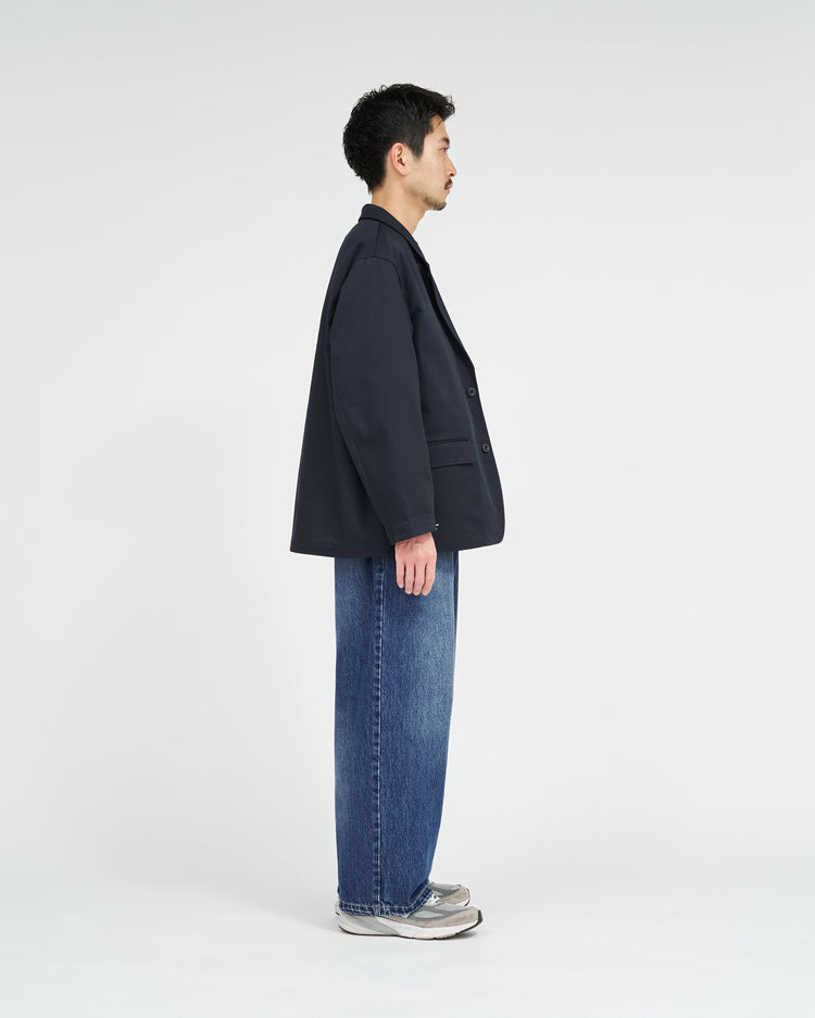 FreshService CORPORATE DENIM EASY PANTS DARK WASH