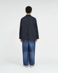 FreshService CORPORATE DENIM EASY PANTS DARK WASH