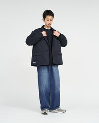 FreshService  CORPORATE DENIM EASY PANTS DARK WASH