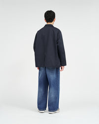 FreshService CORPORATE DENIM EASY PANTS DARK WASH