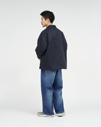 FreshService CORPORATE DENIM EASY PANTS DARK WASH