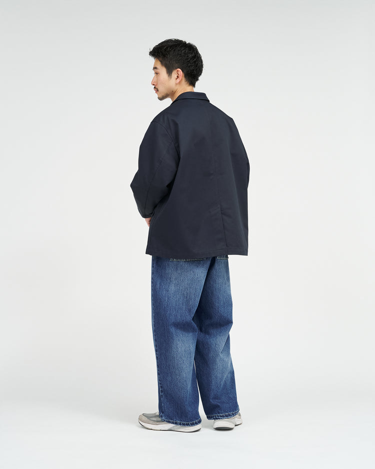 FreshService CORPORATE DENIM EASY PANTS DARK WASH