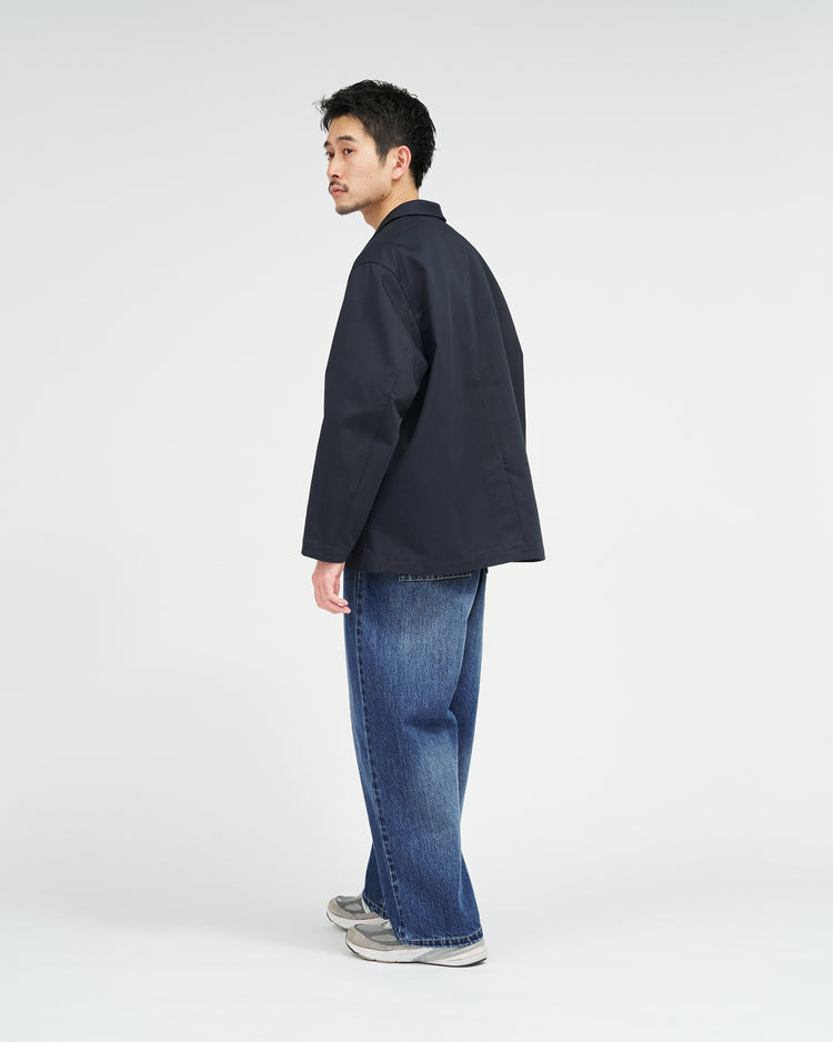 FreshService CORPORATE DENIM EASY PANTS DARK WASH