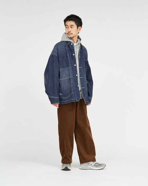 FreshService  CORPORATE DENIM ENGINEER JACKET DARK WASH