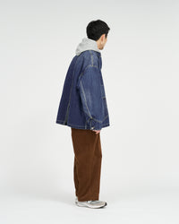 FreshService  CORPORATE DENIM ENGINEER JACKET DARK WASH