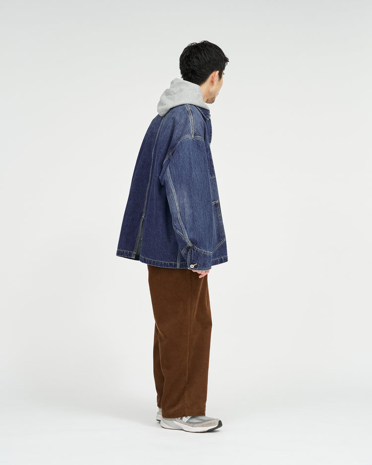 FreshService  CORPORATE DENIM ENGINEER JACKET DARK WASH