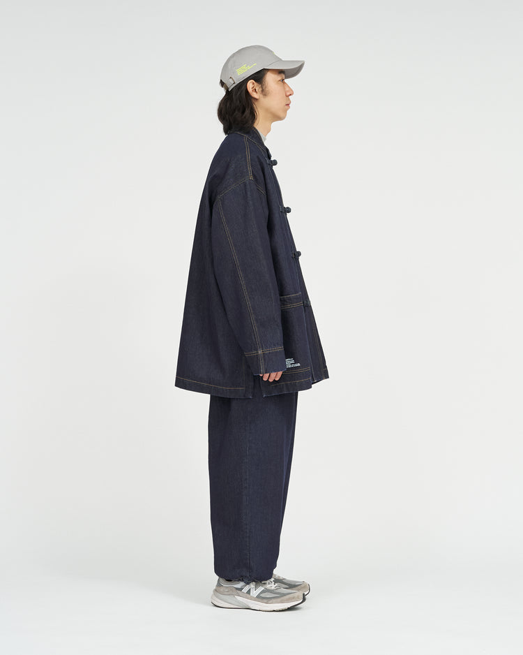 FreshService  CORPORATE DENIM EASY PANT ONEWASH