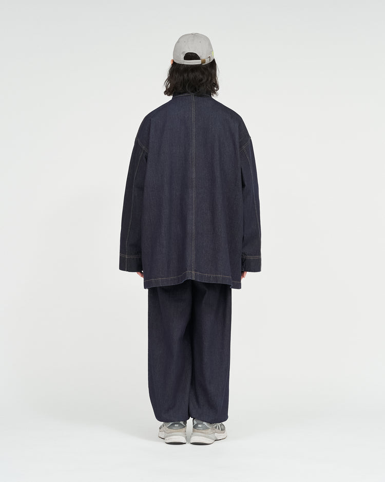 FreshService  CORPORATE DENIM EASY PANTS ONE WASH