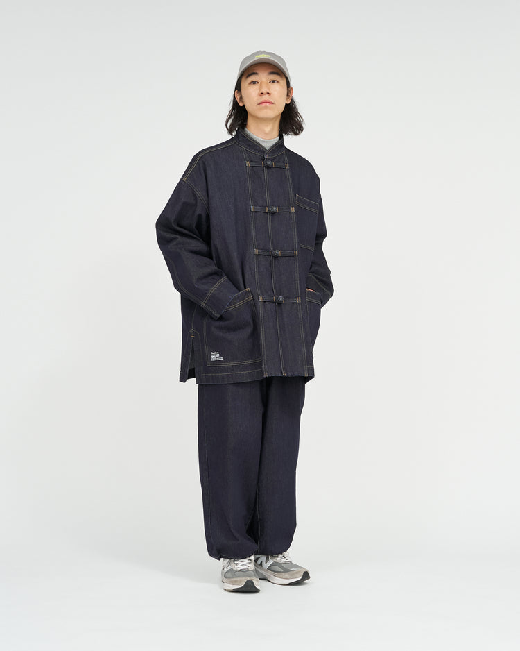 FreshService  CORPORATE DENIM EASY PANTS ONE WASH