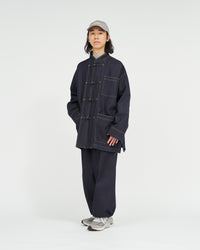FreshService  CORPORATE DENIM EASY PANTS ONE WASH