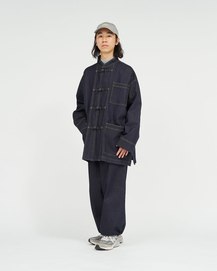 FreshService  CORPORATE DENIM EASY PANTS ONE WASH