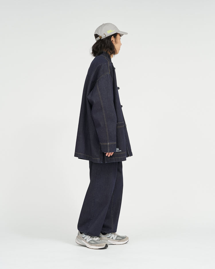 FreshService  CORPORATE DENIM EASY PANTS ONE WASH