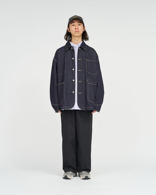 FreshService  CORPORATE DENIM ENGINEER JACKET ONE WASH