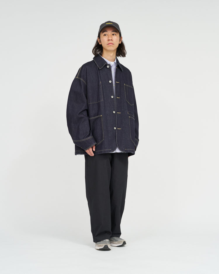 FreshService  CORPORATE DENIM ENGINEER JACKET ONE WASH