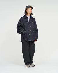 FreshService  CORPORATE DENIM ENGINEER JACKET ONE WASH