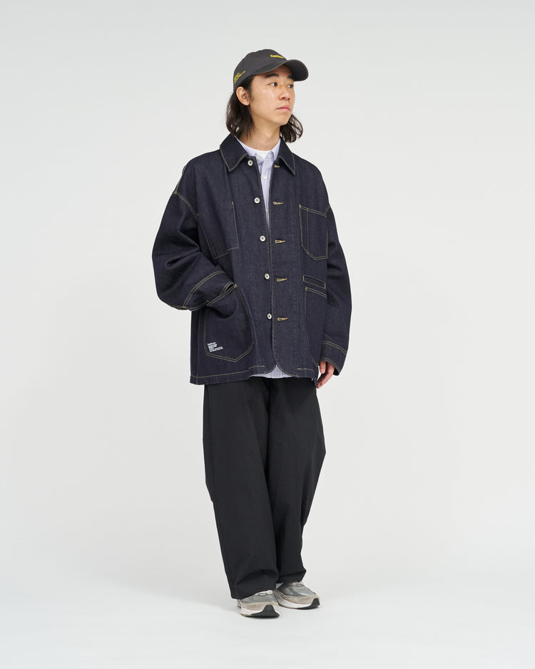 FreshService  CORPORATE DENIM ENGINEER JACKET ONE WASH