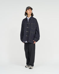 FreshService  CORPORATE DENIM ENGINEER JACKET ONE WASH