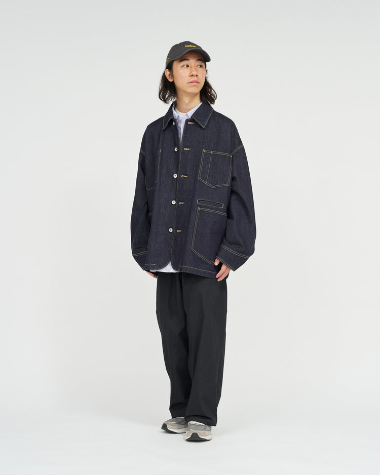 FreshService  CORPORATE DENIM ENGINEER JACKET ONE WASH