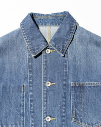 FreshService  CORPORATE DENIM ENGINEER JACKET LIGHT WASH