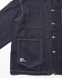 FreshService  CORPORATE DENIM ENGINEER JACKET ONE WASH