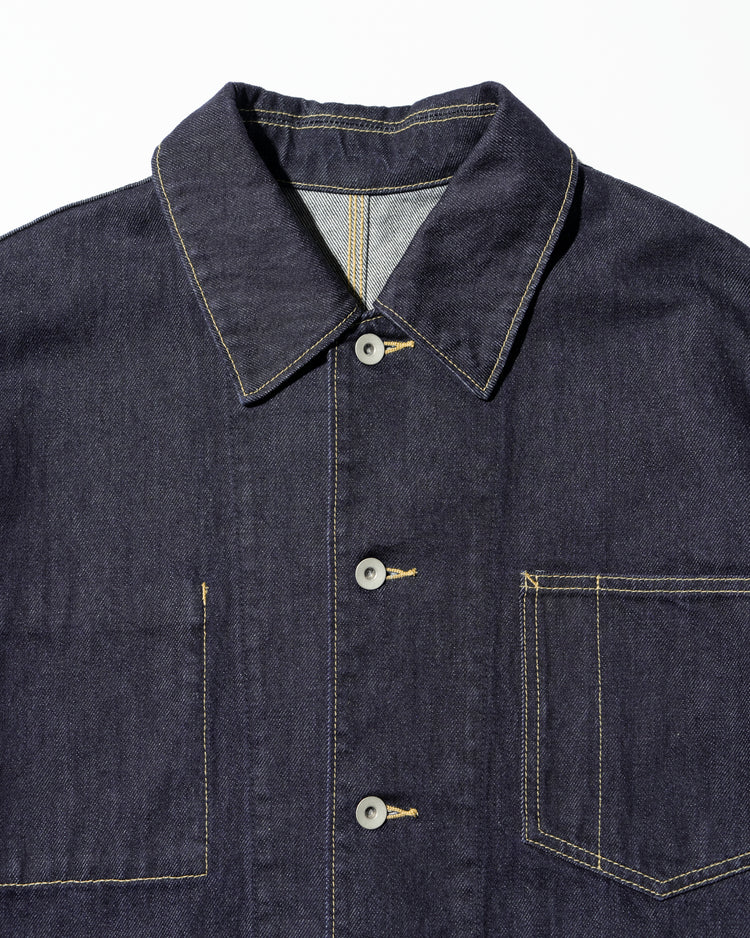 FreshService  CORPORATE DENIM ENGINEER JACKET ONE WASH