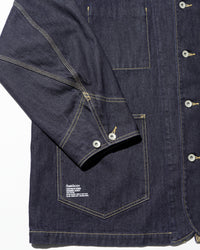 FreshService  CORPORATE DENIM ENGINEER JACKET ONE WASH