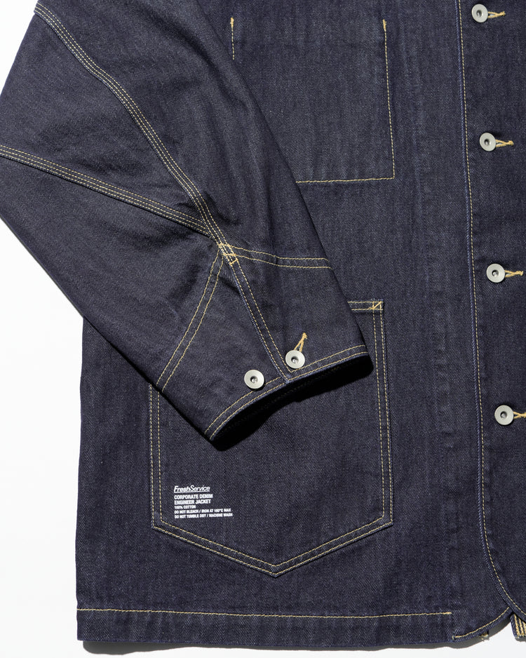 FreshService  CORPORATE DENIM ENGINEER JACKET ONE WASH