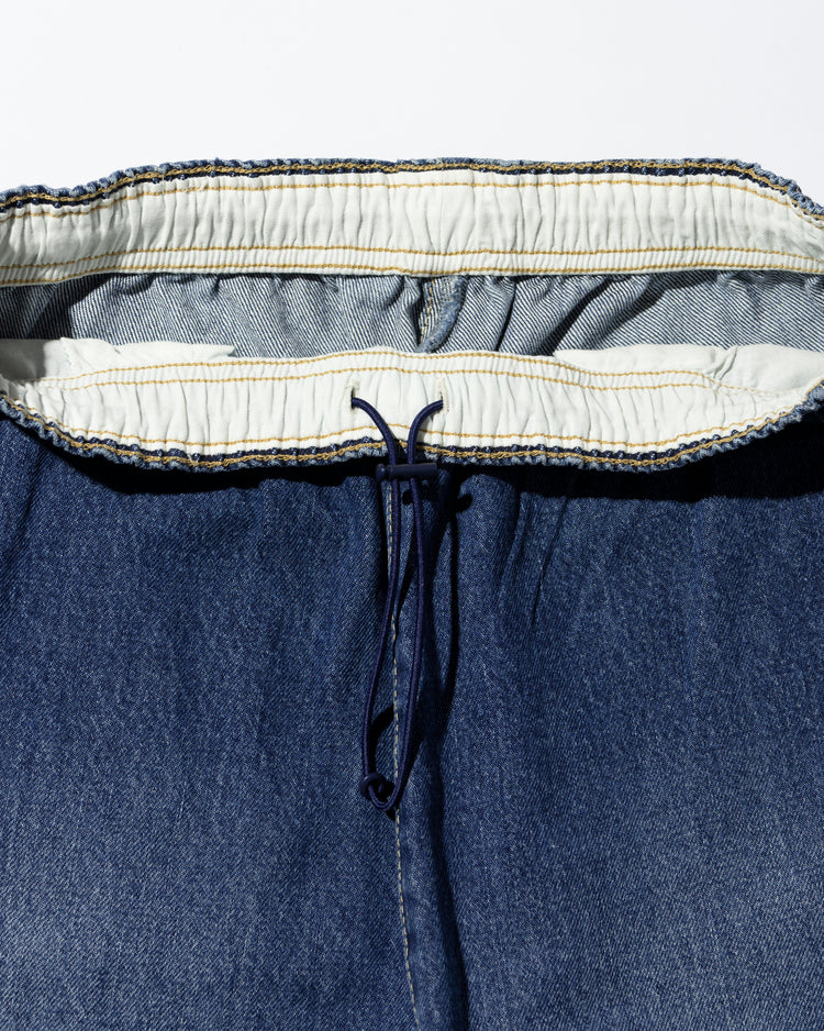 FreshService CORPORATE DENIM EASY PANTS DARK WASH