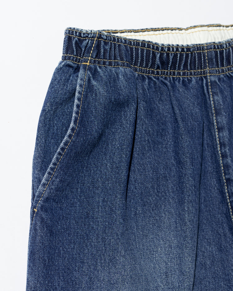 FreshService CORPORATE DENIM EASY PANTS DARK WASH