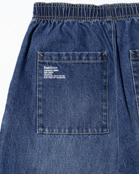 FreshService CORPORATE DENIM EASY PANTS DARK WASH