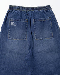 FreshService CORPORATE DENIM EASY PANTS DARK WASH