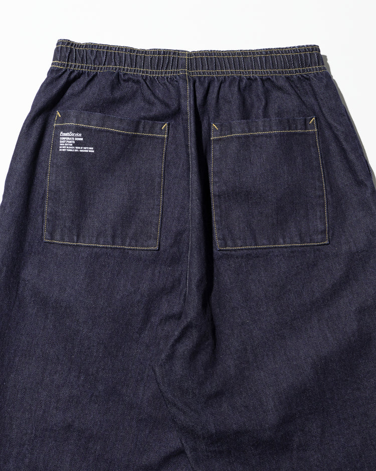 FreshService  CORPORATE DENIM EASY PANTS ONE WASH
