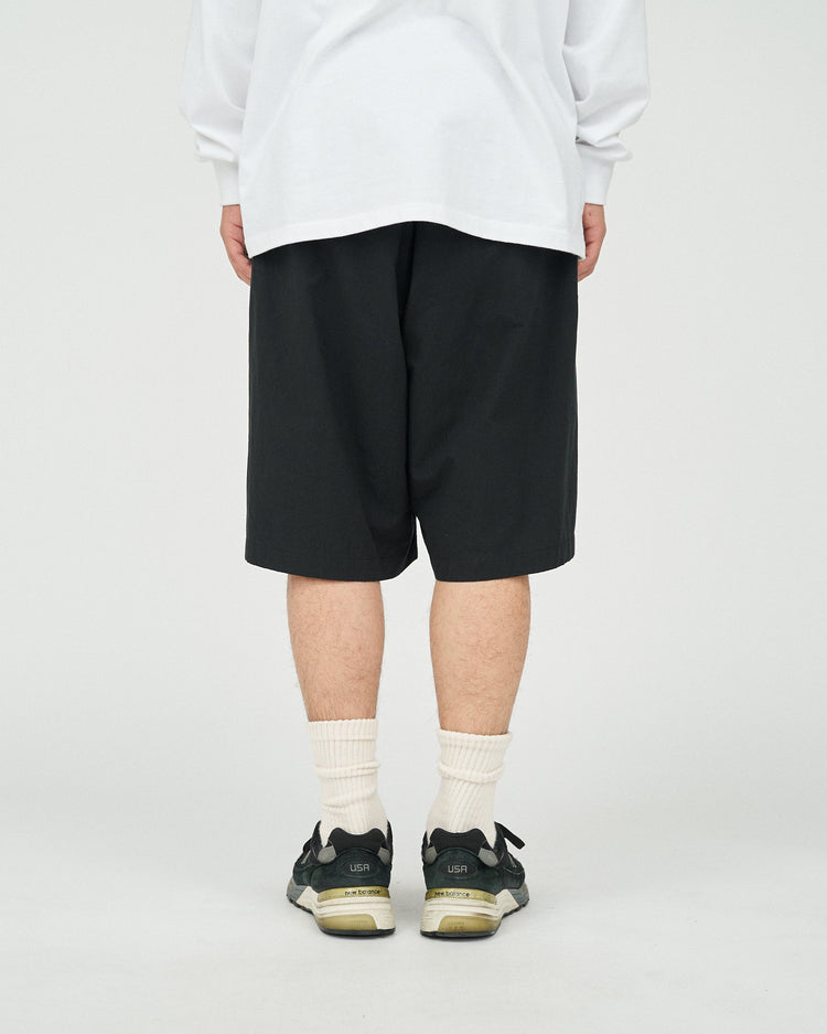 FreshService / CRISP COTTON CLIMBING SHORTS BLACK