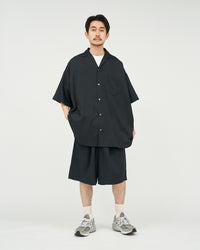 FreshService  COOLFIBER TWO TUCK EASY SHORTS BLACK