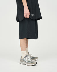FreshService  COOLFIBER TWO TUCK EASY SHORTS BLACK
