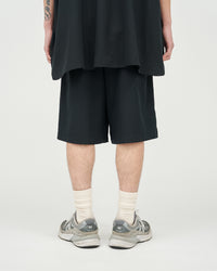 FreshService  COOLFIBER TWO TUCK EASY SHORTS BLACK