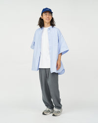 FreshService  DRY OXFORD CORPORATE S/S B.D SHIRT  BLUE