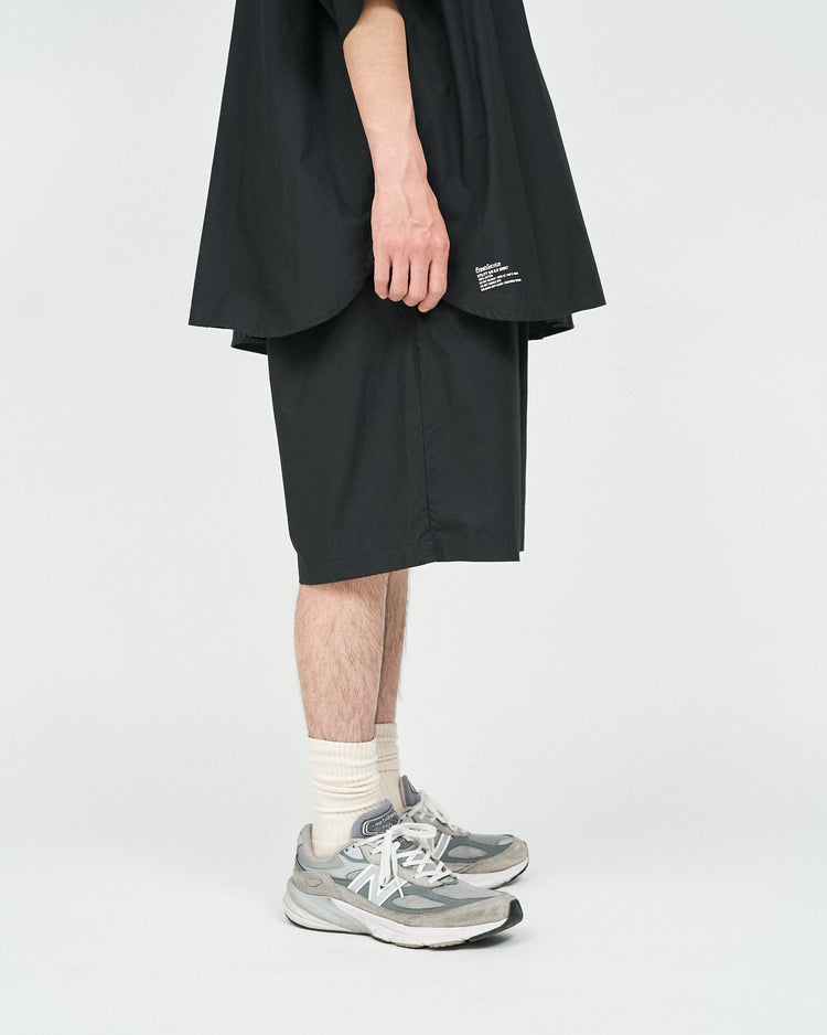 FreshService  UTILITY OVER SHORTS BLACK
