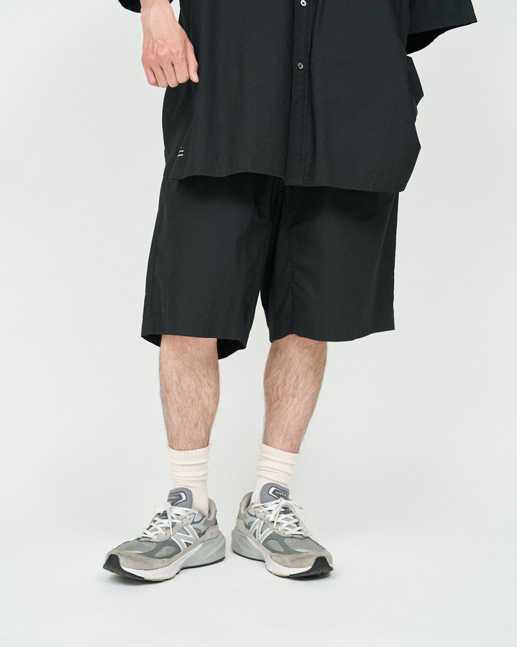 FreshService  UTILITY OVER SHORTS BLACK