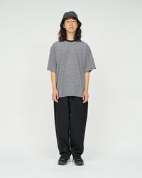 FreshService  MICRO BORDER S/S TEE  WHITE*NAVY