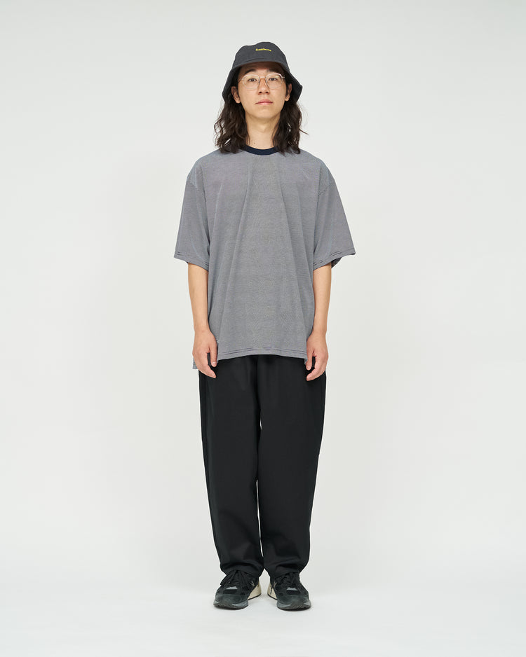 FreshService  MICRO BORDER S/S TEE  WHITE*NAVY