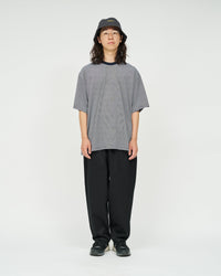 FreshService / MICRO BORDER S/S TEE WHITE*BLACK