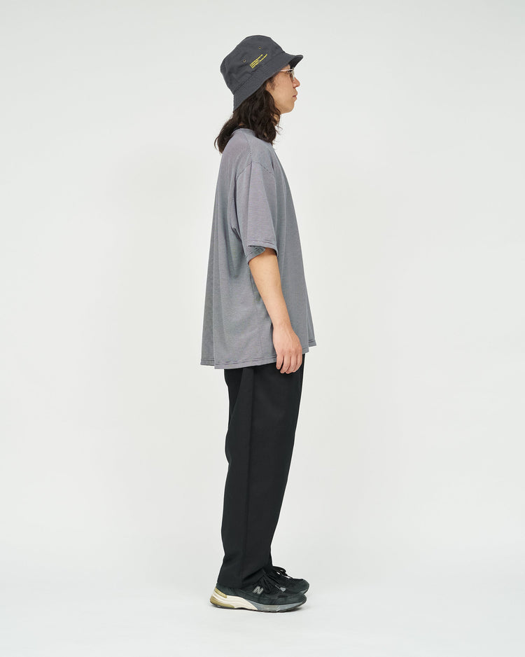 FreshService / MICRO BORDER S/S TEE  WHITE*NAVY