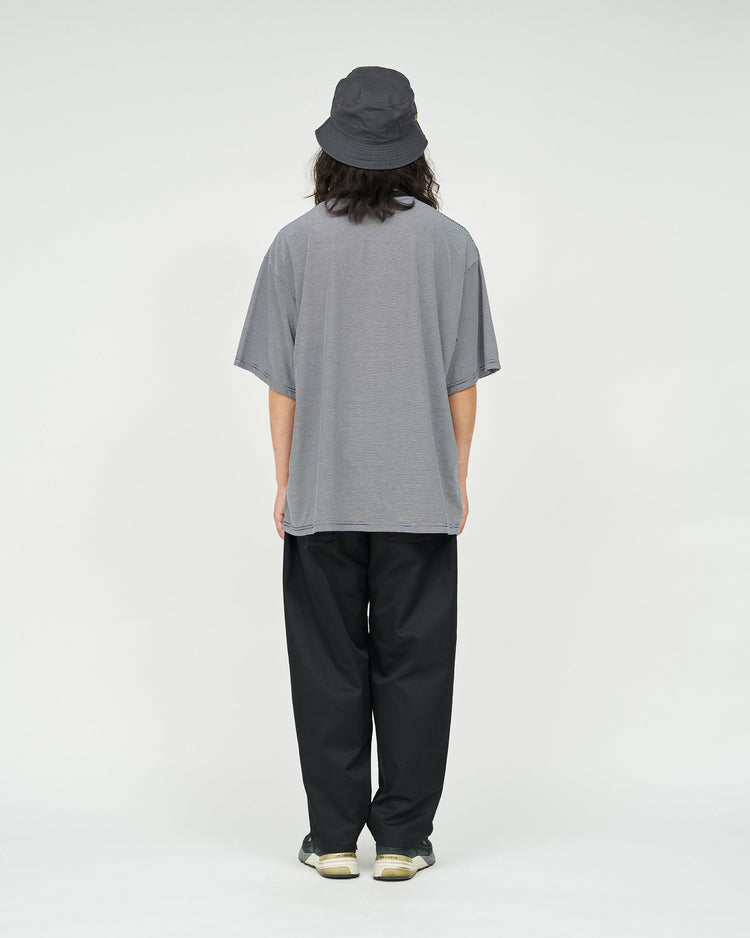 FreshService / MICRO BORDER S/S TEE  WHITE*NAVY