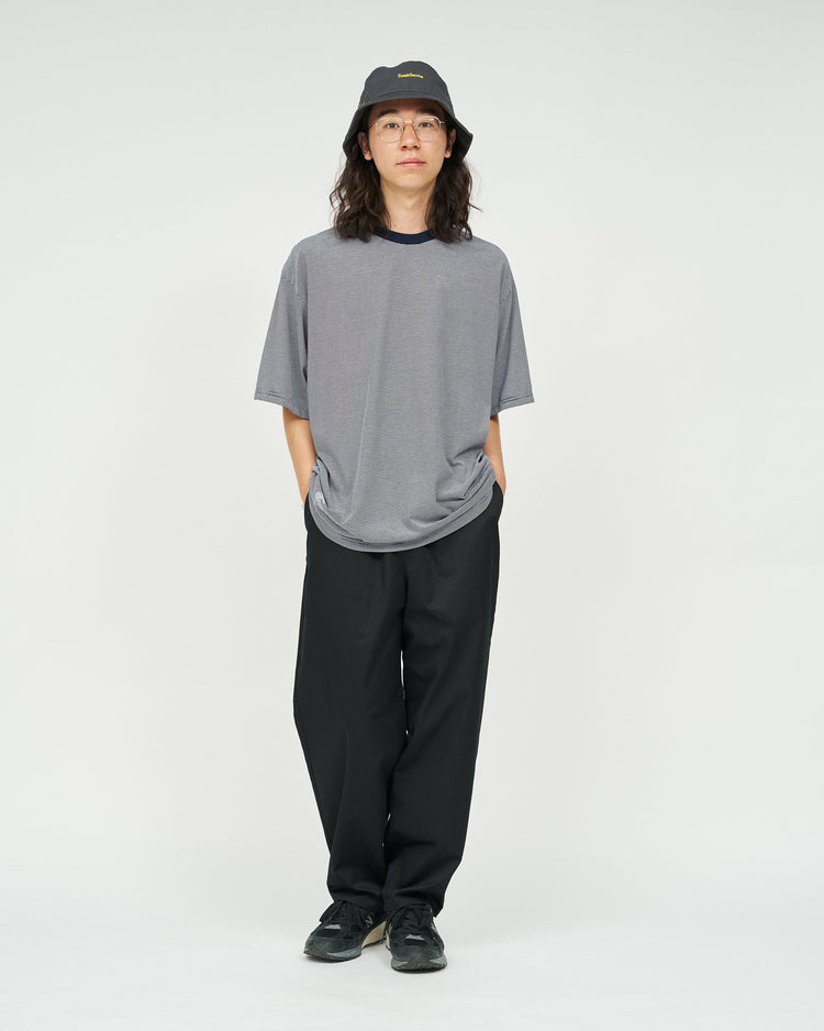 FreshService / MICRO BORDER S/S TEE  WHITE*BLACK